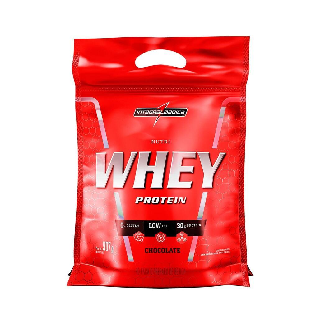 Whey Protein Nutri Chocolate 907g Refil Integralmédica - 1