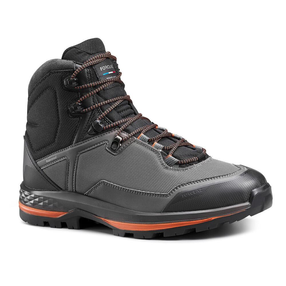 Botas de Cano Alto Masculina de Trekking Ontrail MT100 - 1