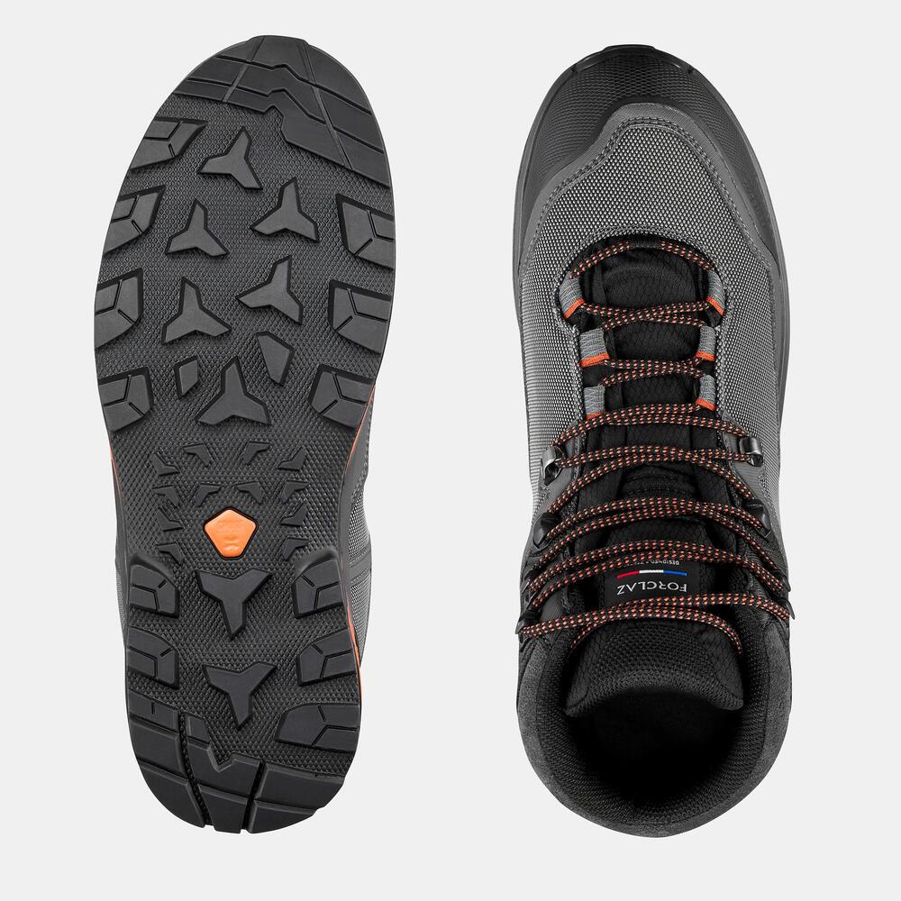 Botas de Cano Alto Masculina de Trekking Ontrail MT100 - 3