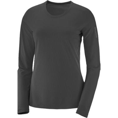 Camiseta Feminina Manga Longa de Trilha Salomon XA Sonic