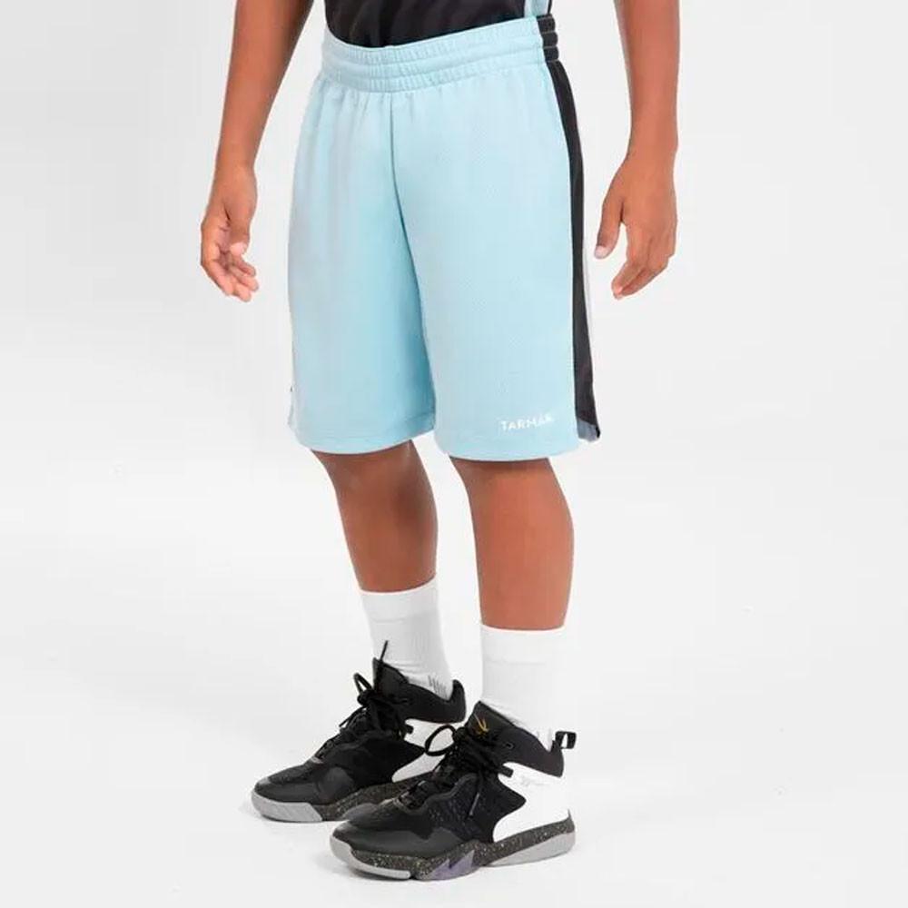 Shorts Infantil de Basquete SH500 Tarmak Azul - 2