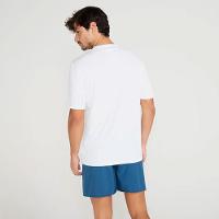 Camiseta Masculina de Surf com Proteção UV50+ Branco Olaian - 2