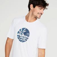 Camiseta Masculina de Surf com Proteção UV50+ Branco Olaian - 3