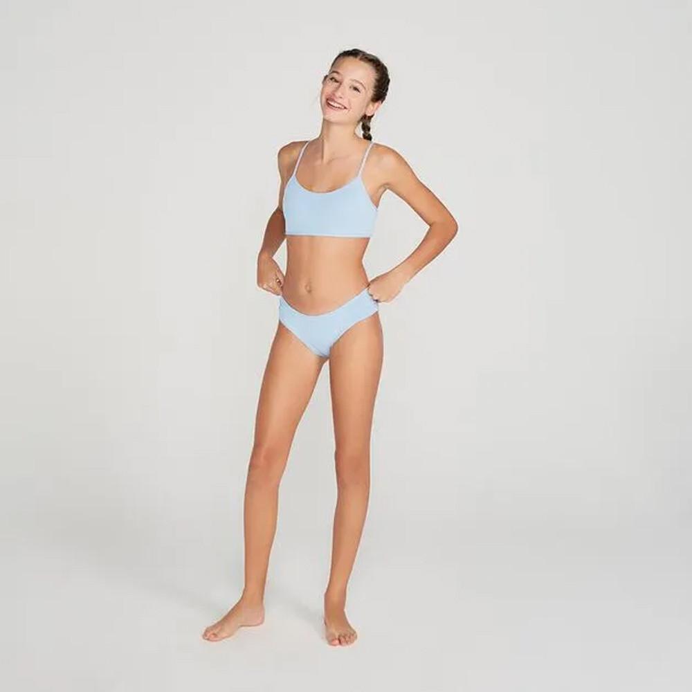 Biquini Sutiã Reto Teen De Surf Infantil Gelo Olaian - 5