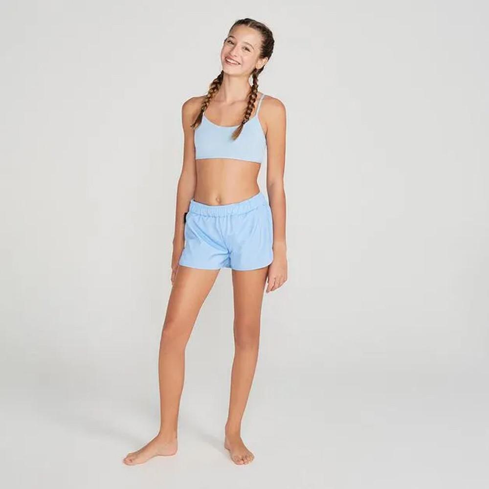 Biquini Sutiã Reto Teen De Surf Infantil Gelo Olaian - 6