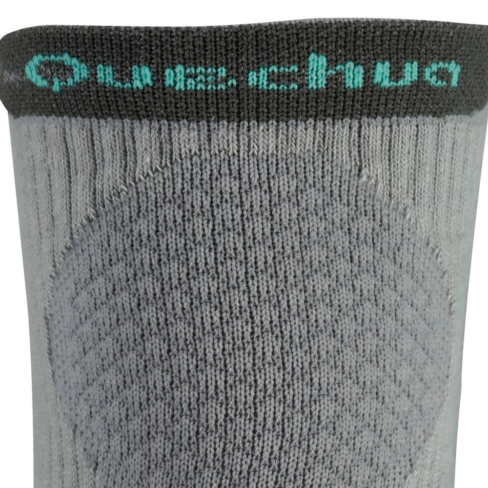 Meias de Trilha Arpenaz 100 Quechua Cano Alto X2 - 3