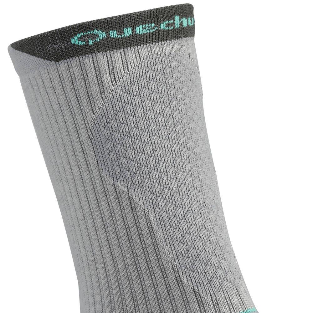 Meias de Trilha Arpenaz 100 Quechua Cano Alto X2 - 6