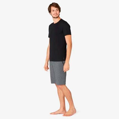 Camiseta Slim Masculina Ginástica e Pilates 500
