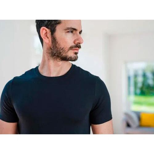 Camiseta Slim Masculina Ginástica e Pilates 500