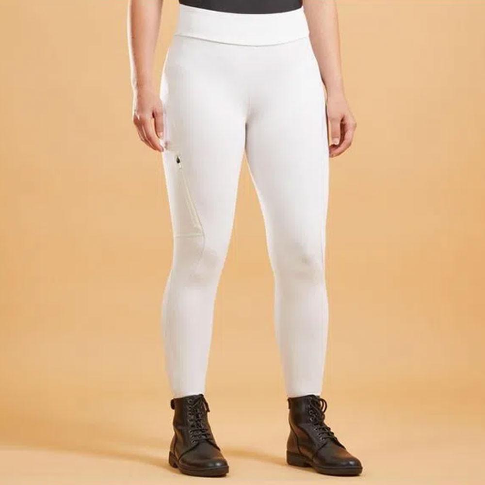 Culote Feminino de Hipismo 500 Fouganza - 3