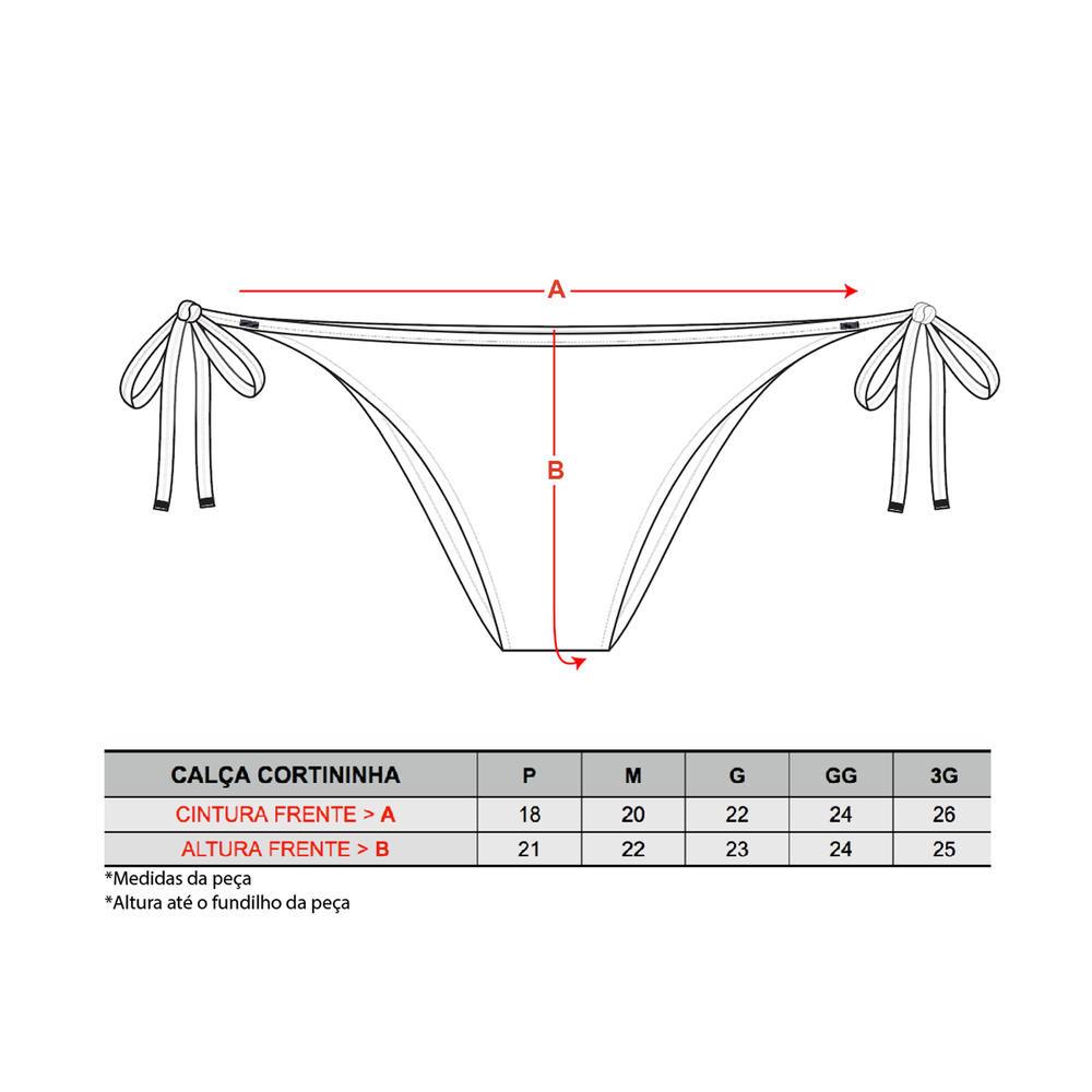 Biquíni Calcinha Lacinho Feminino de Surf - 7