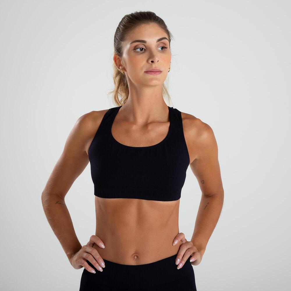 Top Yoga Seamless sem Costura Básico Kimjaly - 1