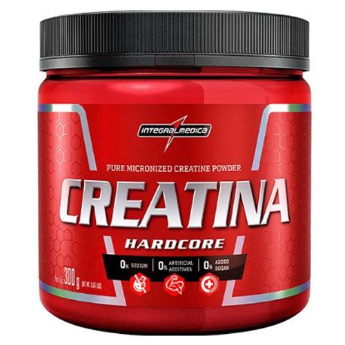 Creatina Pó Hardcore Reload 300g Integralmédica