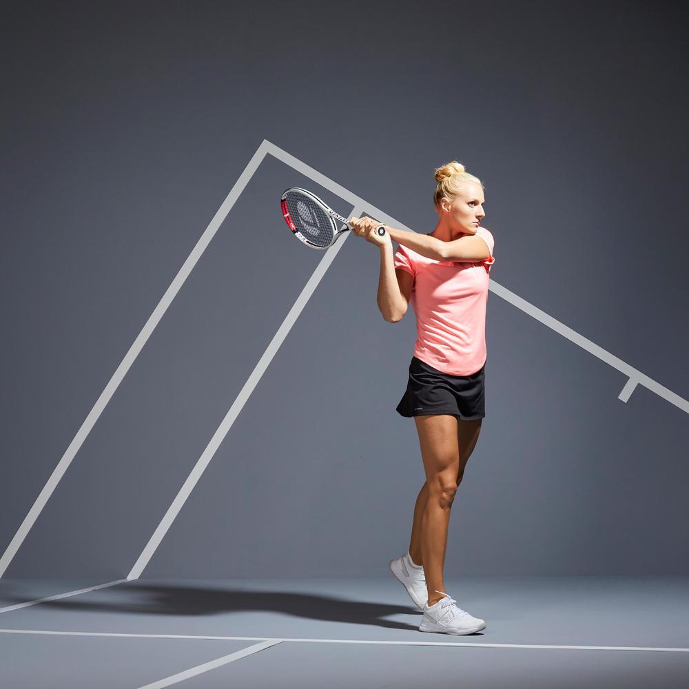 Camiseta Feminina de Tênis Soft Dry 100 - 3