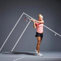 Camiseta Feminina de Tênis Soft Dry 100 - 3