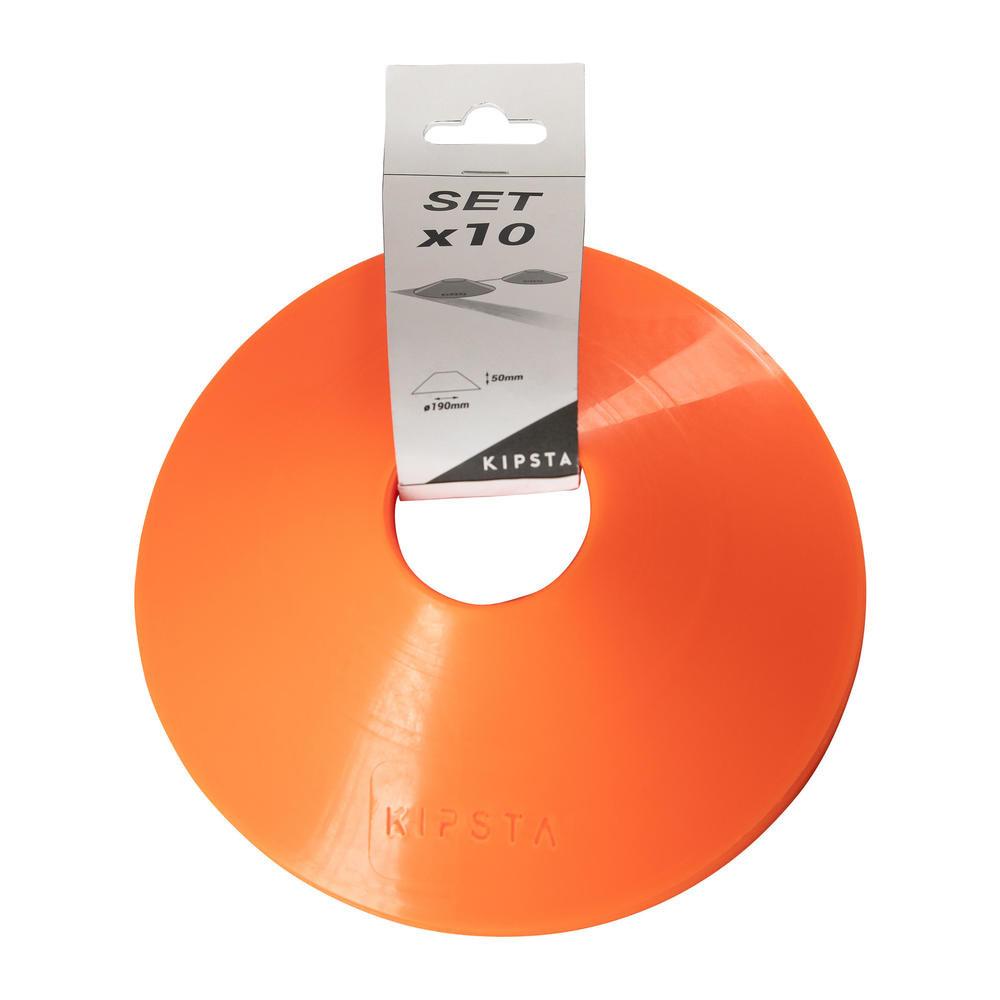 Discos Flat De Treinamento Kit Com 10 Unidades Kipsta - 1