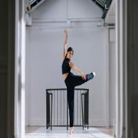 Calça Feminina Ajustavel de Dança Moderna - 8