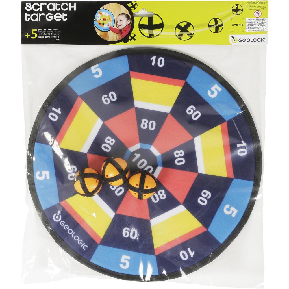 Jogo de Dardos de Velcro Infantil Scratch Geologic - 2
