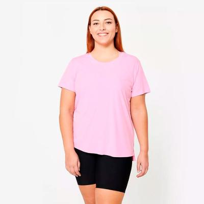 Camiseta Plus Size Feminina de Treino 120