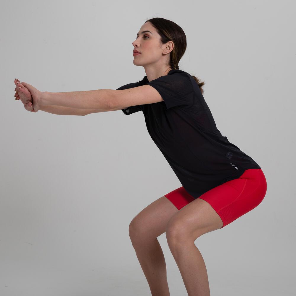 Camiseta Feminina de Treino 500 - 9