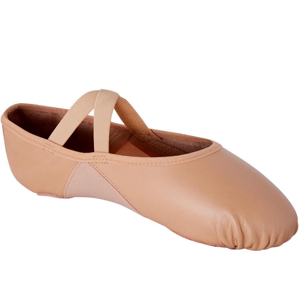 Sapatilha Meia Ponta de Couro Duas Solas Starever - 4