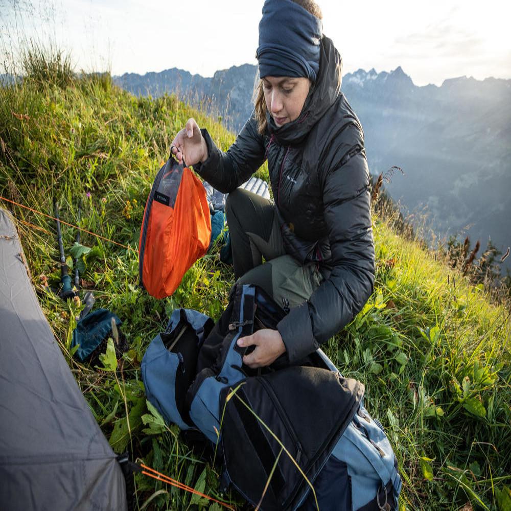 Conjunto de 2 Bolsas de Arrumação para Trekking - Meia-lua - 2x7 Litros - 6