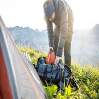 Conjunto de 2 Bolsas de Arrumação para Trekking - Meia-lua - 2x7 Litros - 13