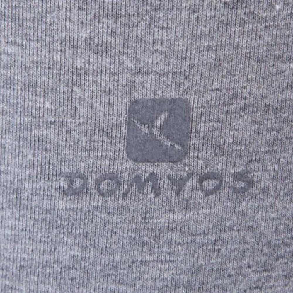 Legging Salto Feminina de Ginástica Cinza em Algodão Domyos - 4