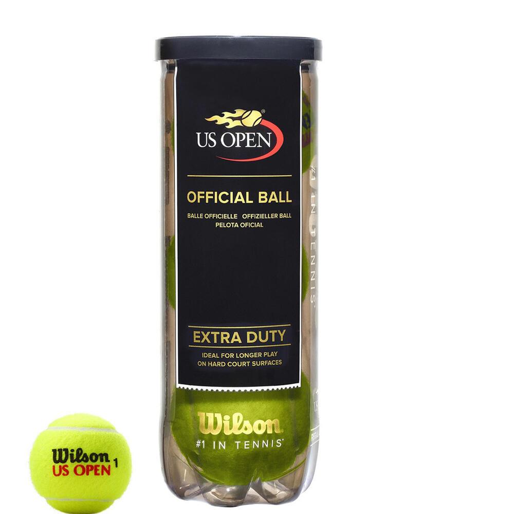Bola de Tênis US Open Tubo com 3 bolas Wilson - 1