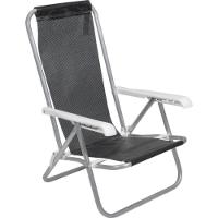 Cadeira Reclinável 4 Posições em Alumínio Lazy Bel - 1