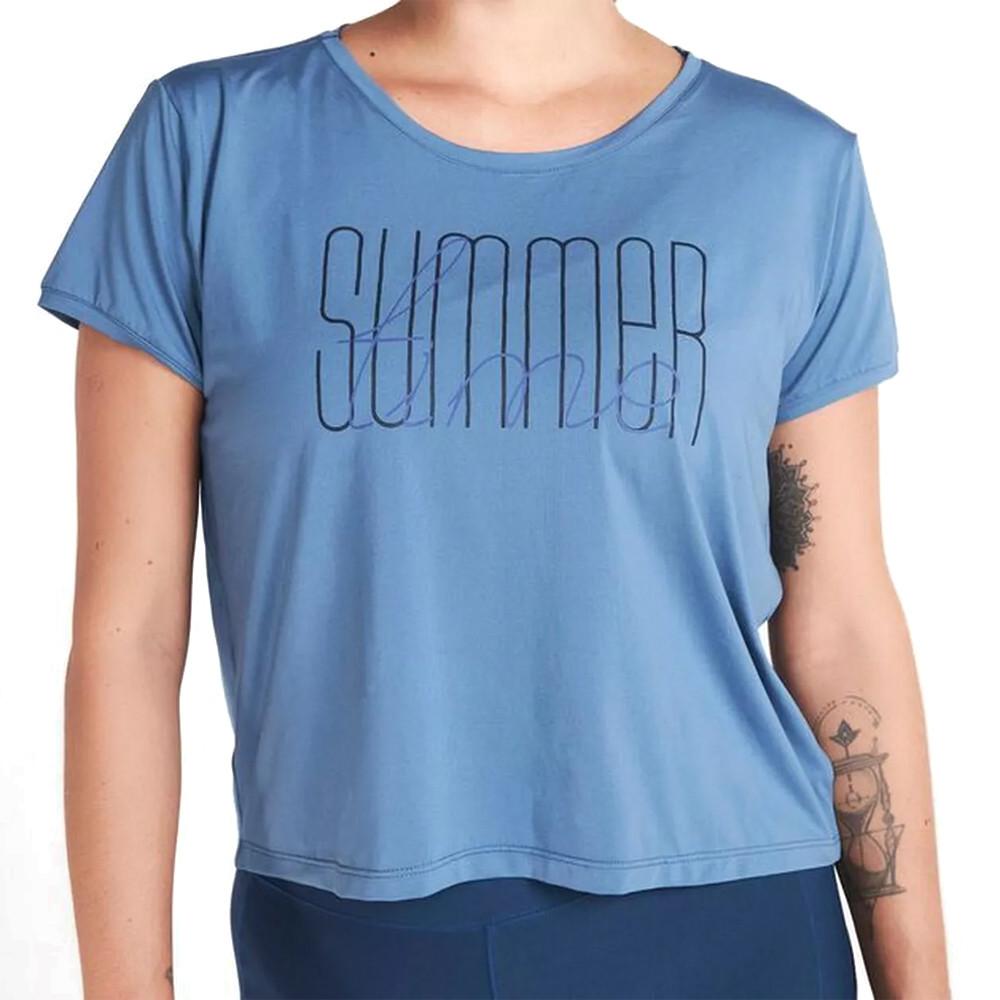 Camiseta Cropped Feminina de Treino 500 Domyos - 2