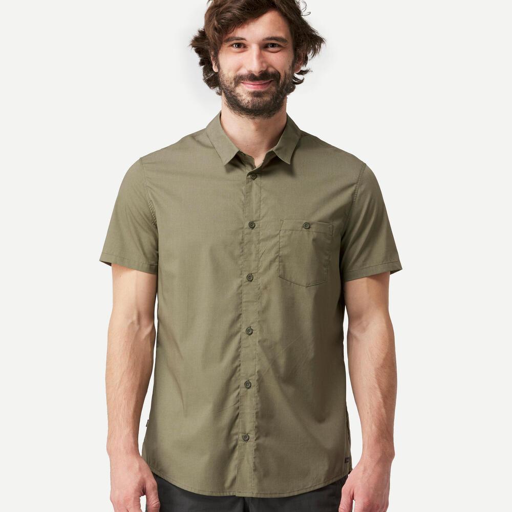 Camisa Masculina de Trekking Viagem Forclaz - 3