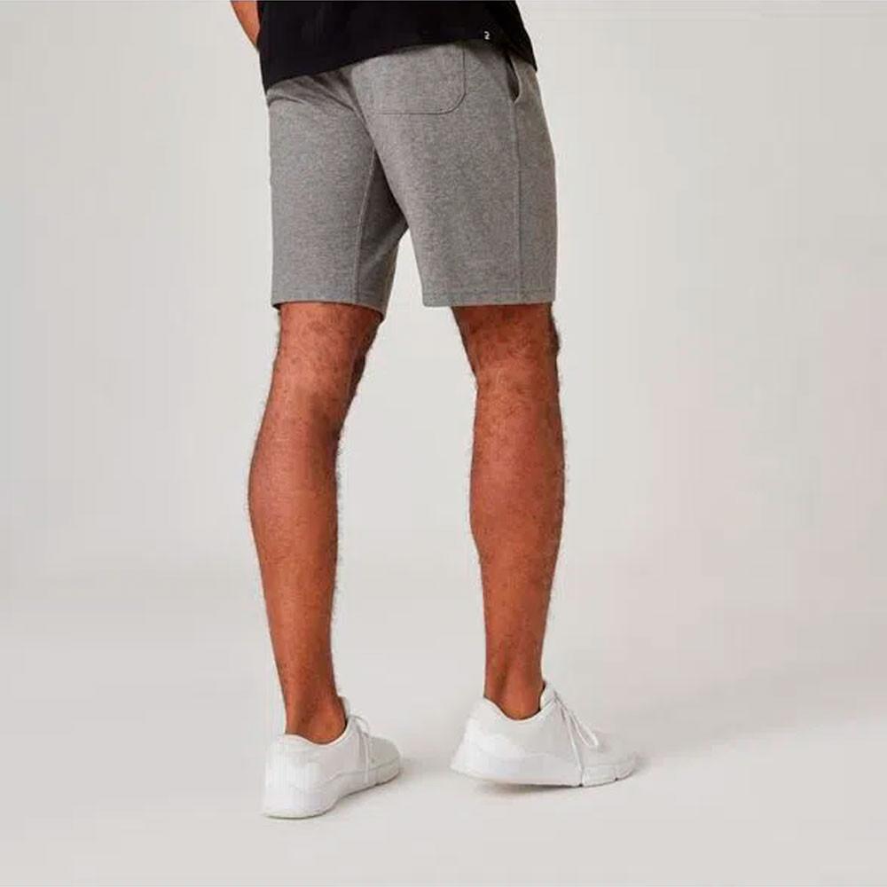 Shorts Masculino de Ginástica Reg 500 Cinza - 2