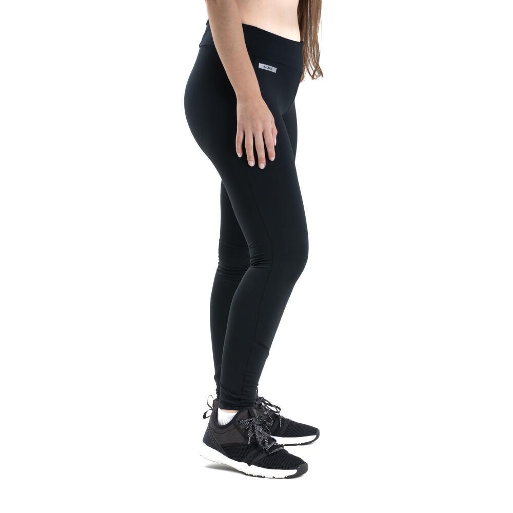 Calça Compressão Feminina de Corrida Kalenji Run Warm 100 - 4