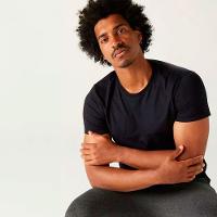 Camiseta Masculina de Ginástica 100 Nyamba