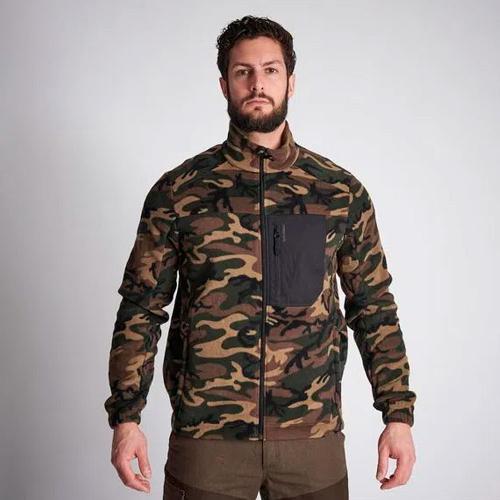 Jaqueta de Observação da Natureza 500 Camuflado