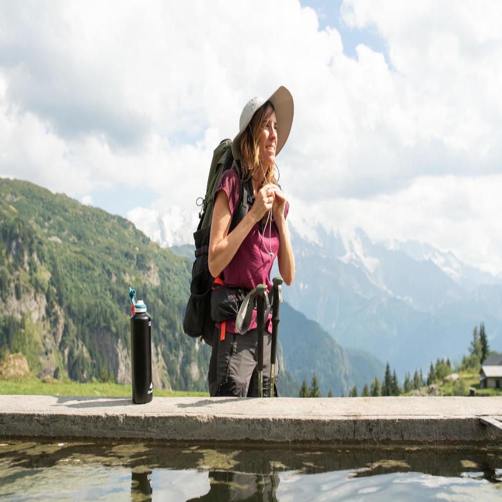 Chapéu Masculino de Trekking TREK 500 Anti UV Forclaz - 4