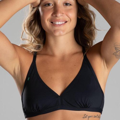 Biquini Top Feminino de Surf Cruzado
