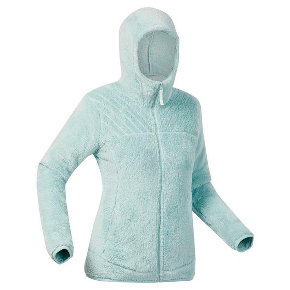 Blusa Feminina de Trilha Fleece de Pelinho com Capuz Quechua - 2