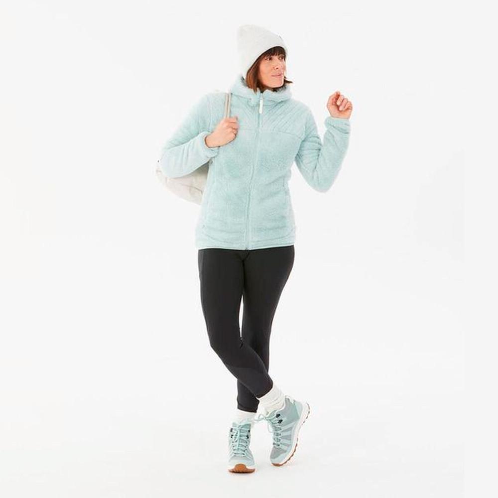 Blusa Feminina de Trilha Fleece de Pelinho com Capuz Quechua - 3