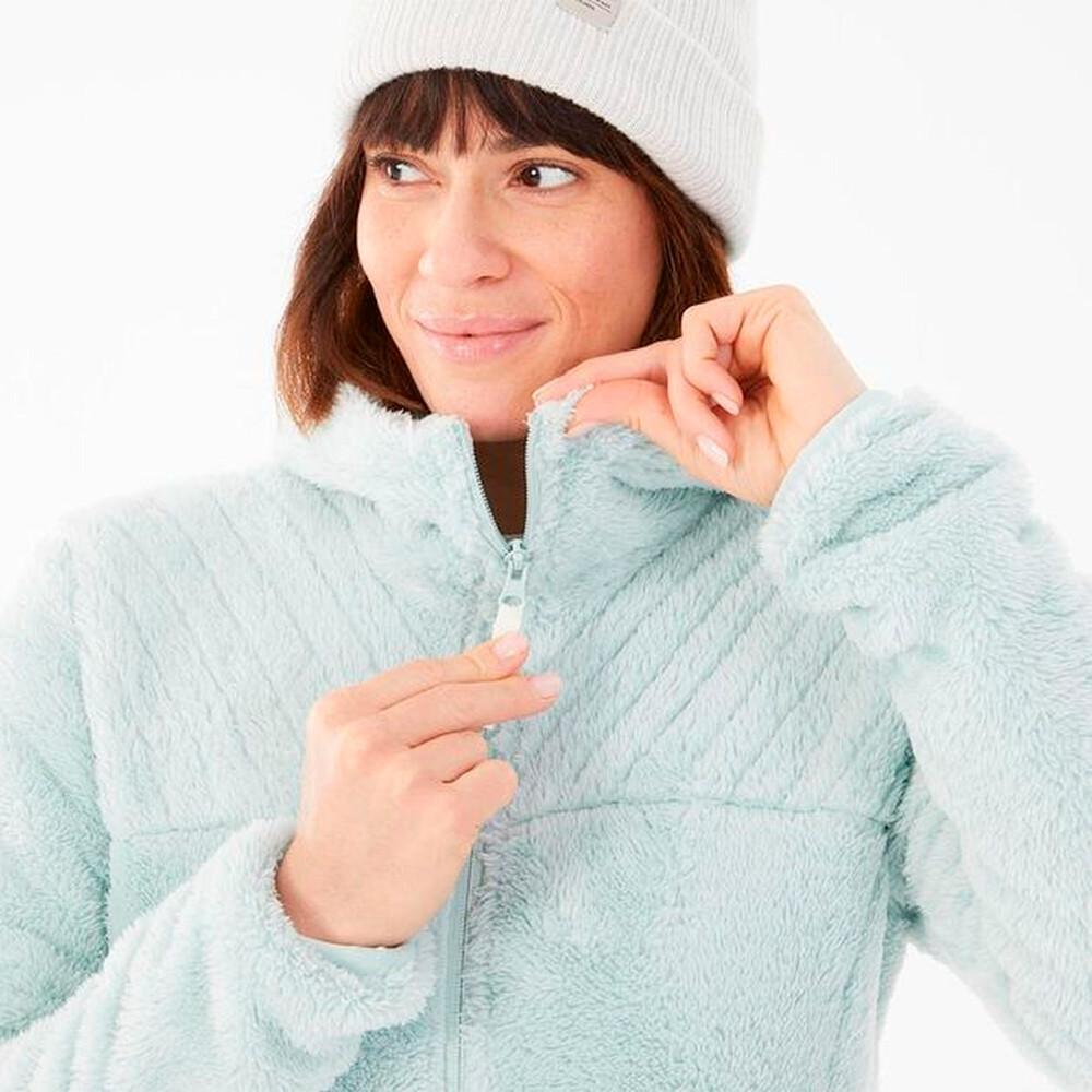 Blusa Feminina de Trilha Fleece de Pelinho com Capuz Quechua - 6