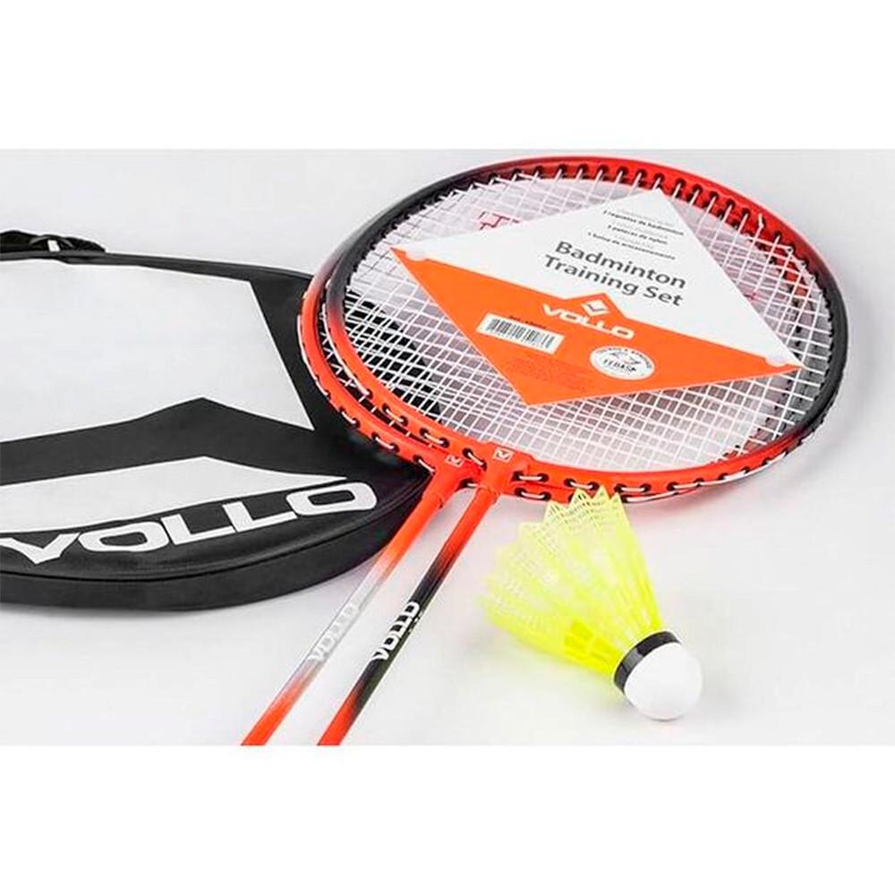 Kit de Badminton (2 Raquetes e 3 Petecas) Vollo - 2