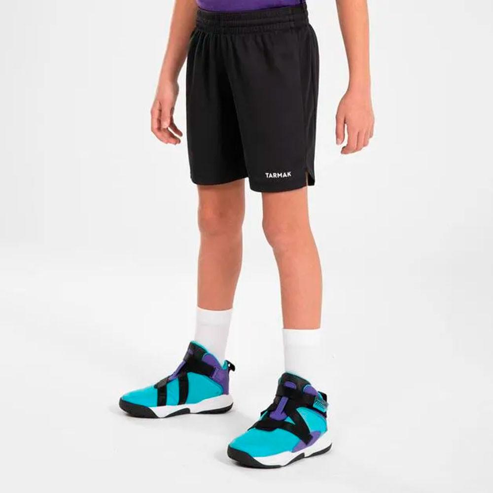 Shorts Infantil de Basquete SH500 Tarmak Preto - 2