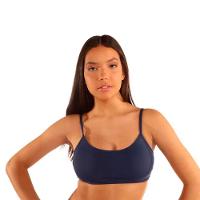 Biquini Sutiã Reto Teen De Surf Infantil marinho Olaian - 3