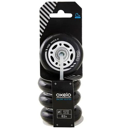 Rodas RS WeB 63mmx4 82a Play conjunto de 4