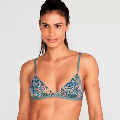 Biquíni Top De Surf Cortininha Bojo Verde