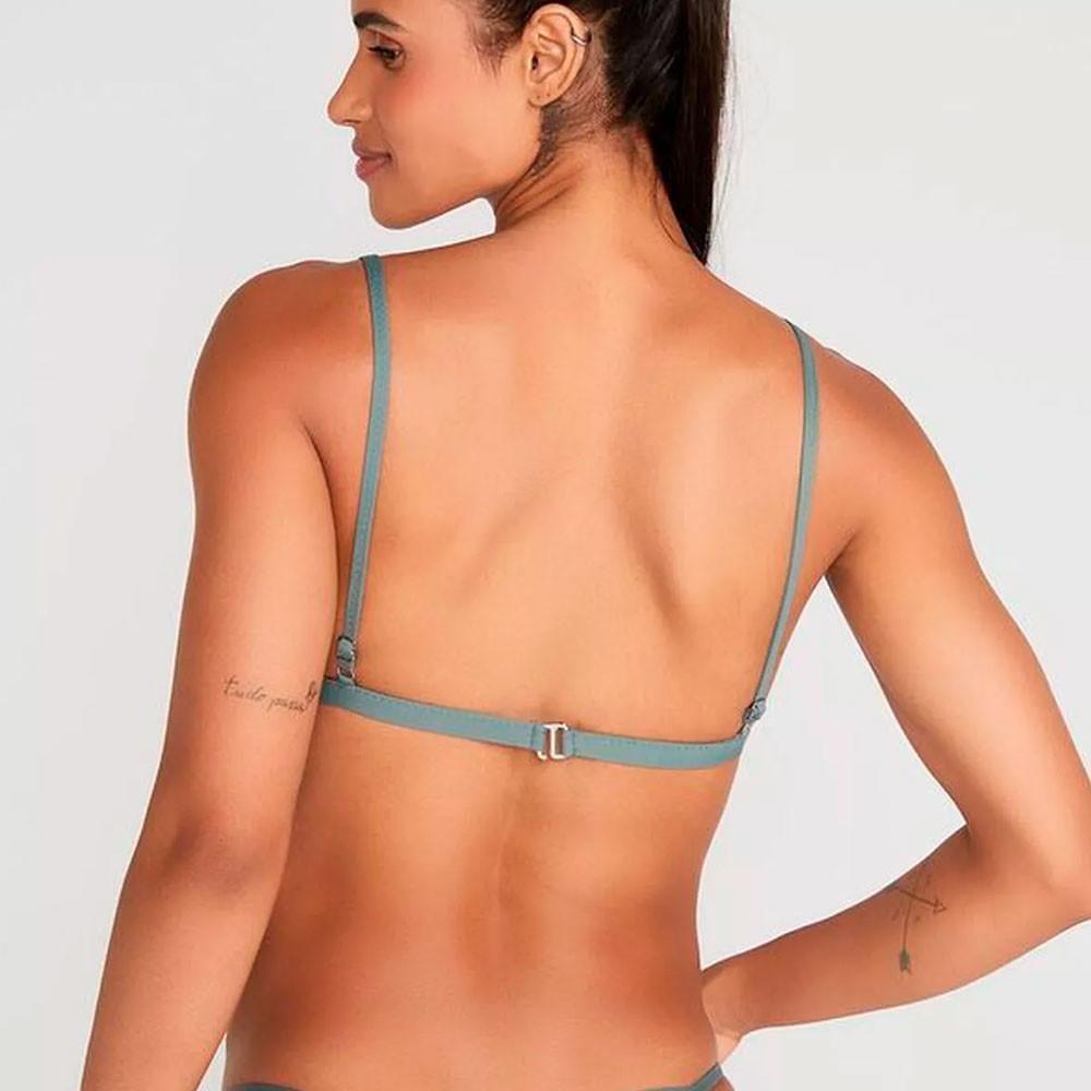 Biquíni Top De Surf Cortininha Bojo Verde - 2