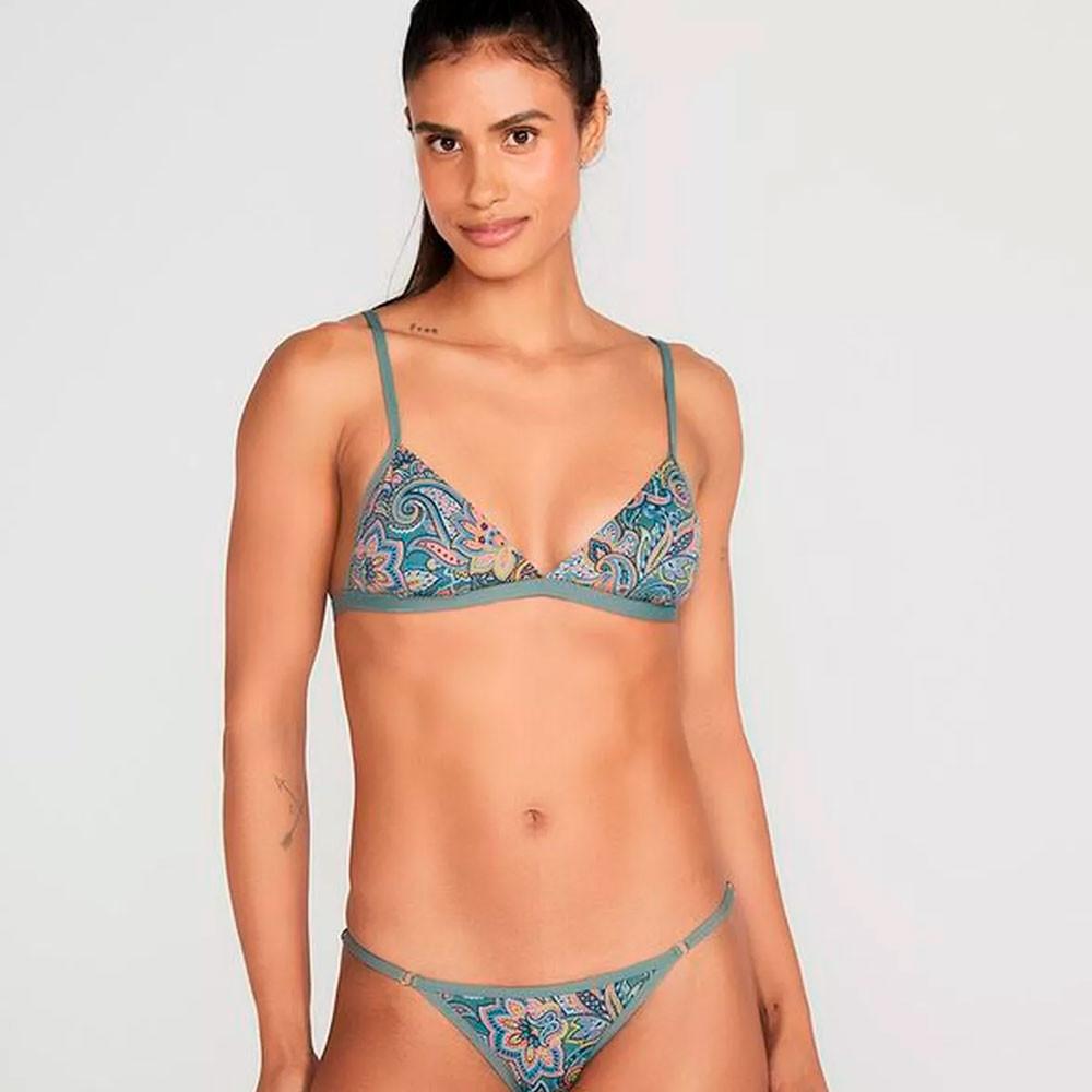 Biquíni Top De Surf Cortininha Bojo Verde - 3