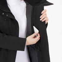 Casaco Impermeável de Caminhada Inverno Mulher SH500 -10°C - 5