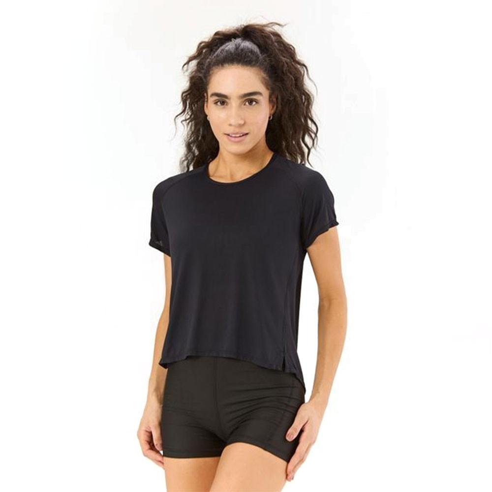 Camiseta Feminina de Treino Creponada 500 Domyos - 1